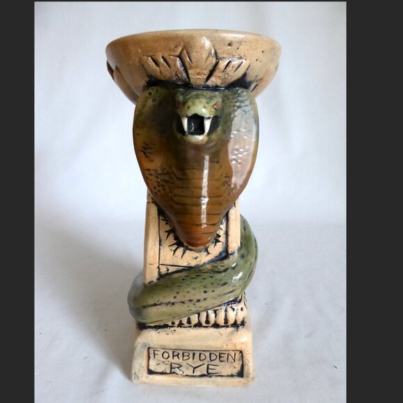 NEW 2020 LE #100/200 INDIANA JONES "FORBIDDEN RYE" COBRA SNAKE CERAMIC TIKI MUG - Picture 2 of 13